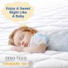 imageMUXHOMO Queen Mattress Protector 100 Waterproof Quilted Mattress Cover Queen Size Bed Noiseless Soft ampamp Cooling Mattress Pad Cover Deep Pocket 6quot21quot WhiteQueen