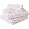 imageMUXHOMO Queen Size 4 Piece Sheet Set Soft Breathable Bed Sheet Set for Bedroom with Deep Pocket Up to 16quot WrinkleFree ampamp Cooling Bedding for OekoTEX Certified  Blossoms Pink01  Blossoms Light Pink