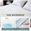 imageMUXHOMO Twin Mattress Protector Waterproof Mattress Cover Twin Size Bed Cooling and Breathable Bed Pad Cover Deep Pocket 8quot21quotFull