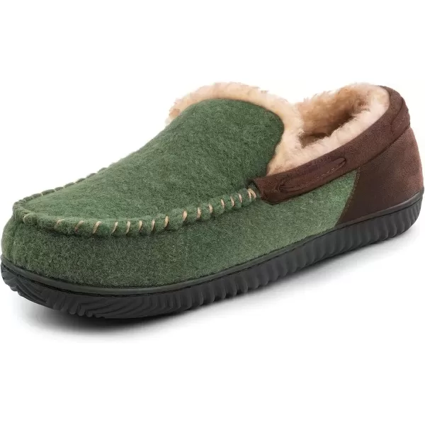imageRockDove Mens Hearthfire Memory Foam Moc SlipperEmerald