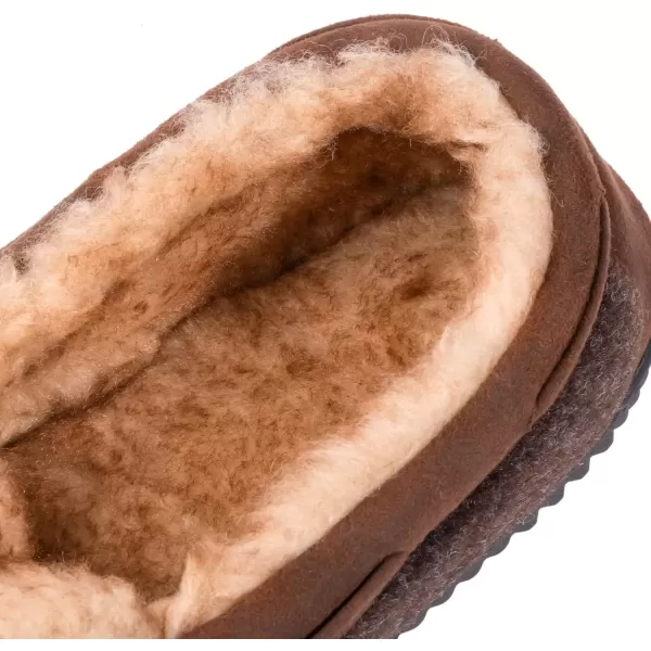 imageRockDove Mens Hearthfire Memory Foam Moc SlipperMocha