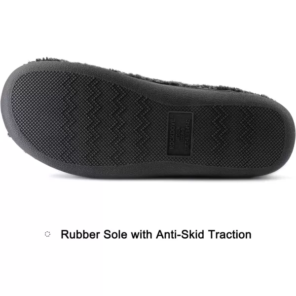 imageRockDove Mens Nomad Slipper with Memory FoamBlack