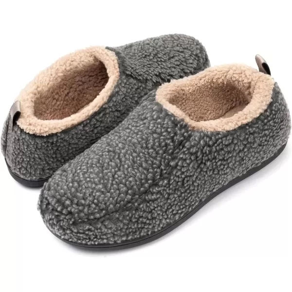 imageRockDove Mens Nomad Slipper with Memory FoamLight Grey