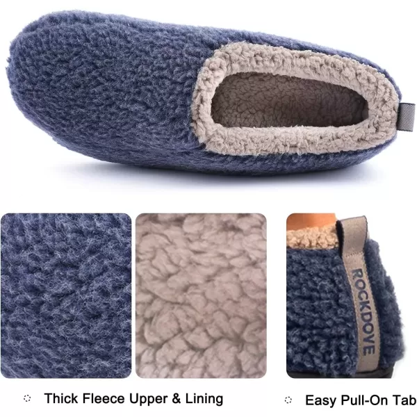imageRockDove Mens Nomad Slipper with Memory FoamNavy