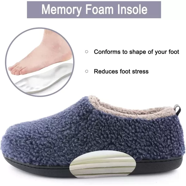 imageRockDove Set of 2 Pairs  Mens Nomad Slipper Size 1112 Men Navy Womens Nomad Slipper Size 95105 Women Wine Red