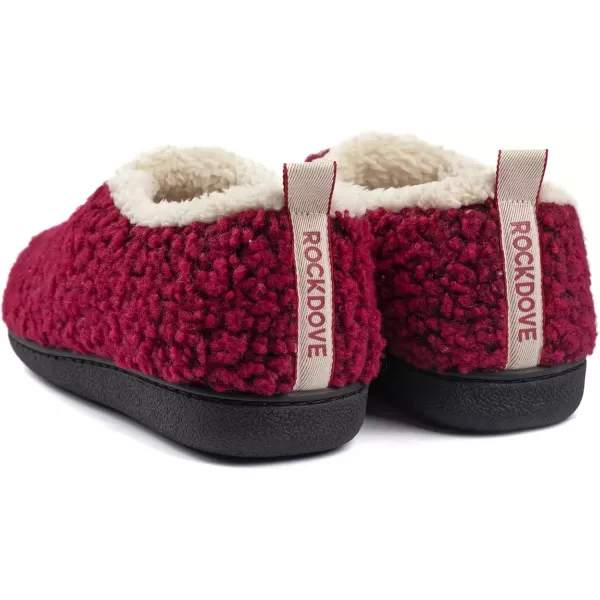 imageRockDove Set of 2 Pairs  Mens Nomad Slipper Size 1112 Men Navy Womens Nomad Slipper Size 95105 Women Wine Red