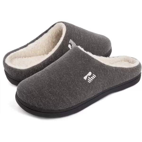 imageRockDove Set of 3 Pairs Original TwoTone Slipper GreyNatrue and Dark GrayBlue and Eggplant