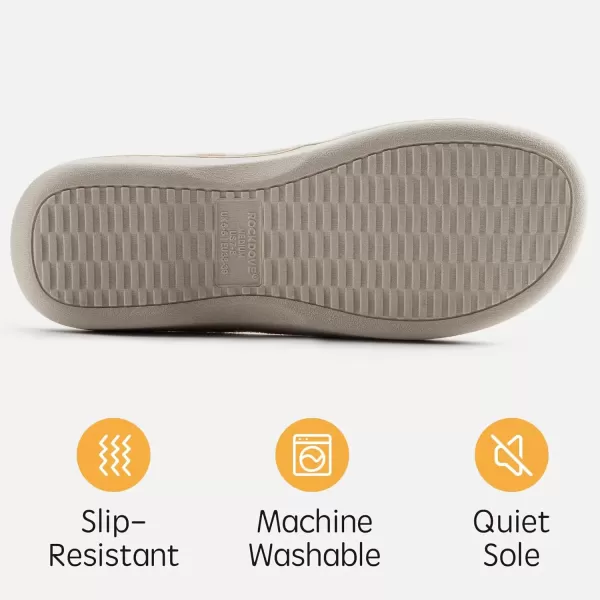 imageRockDove Womens Adjustable Wrap Memory Foam Slide SlipperBeige
