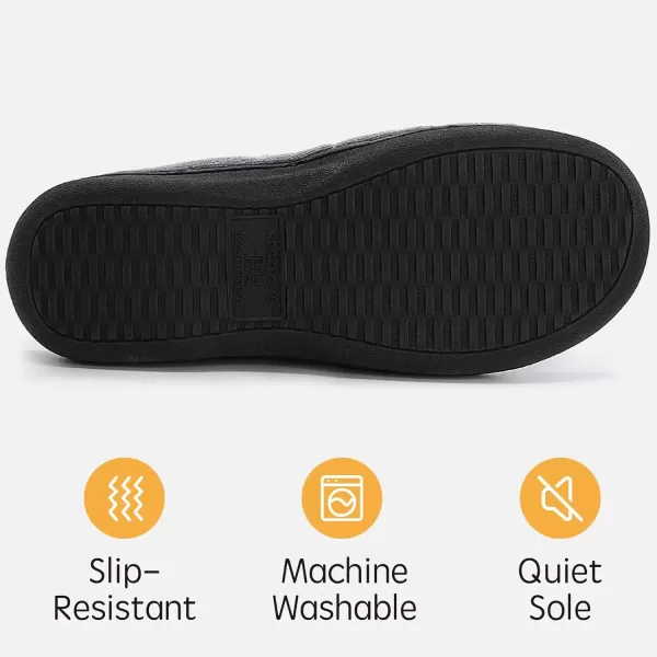 imageRockDove Womens Adjustable Wrap Memory Foam Slide SlipperGrey
