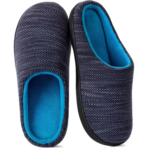 imageRockDove Womens Birdseye Knit Memory Foam SlipperDenimSky Blue