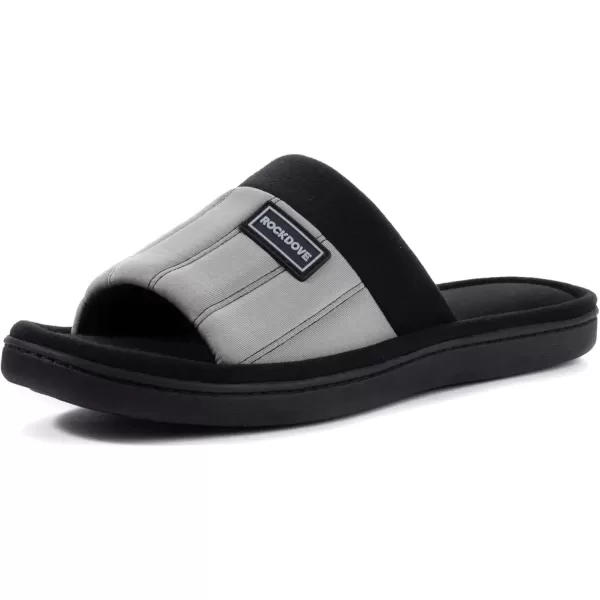 imageRockDove Womens Cassidy TwoTone Memory Foam Slide SlipperCloud Gray