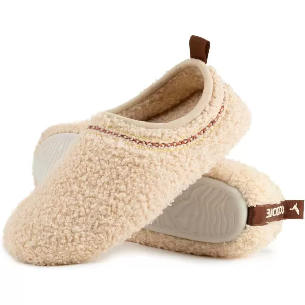 imageRockDove Womens Serenity Closed Back Fleece SlipperBeige