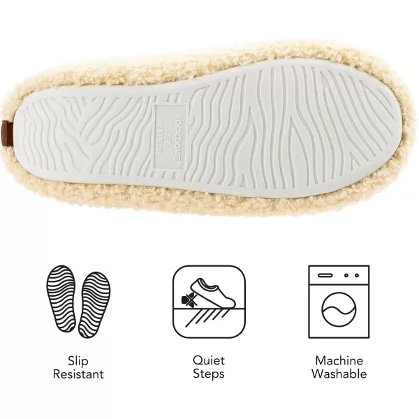 imageRockDove Womens Serenity Closed Back Fleece SlipperBeige