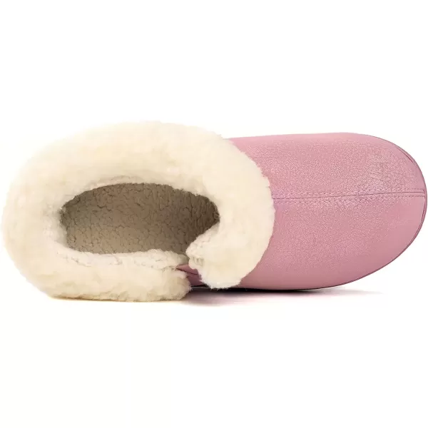 imageRockDove Womens Sierra Faux Leather Bootie SlipperPink