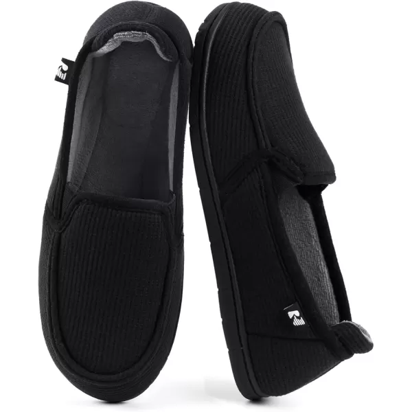 imageRockDove Womens TwoTone Hoodback Slipper with Removable InsoleBlack