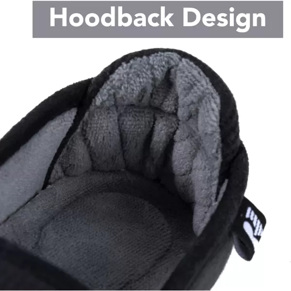 imageRockDove Womens TwoTone Hoodback Slipper with Removable InsoleBlack
