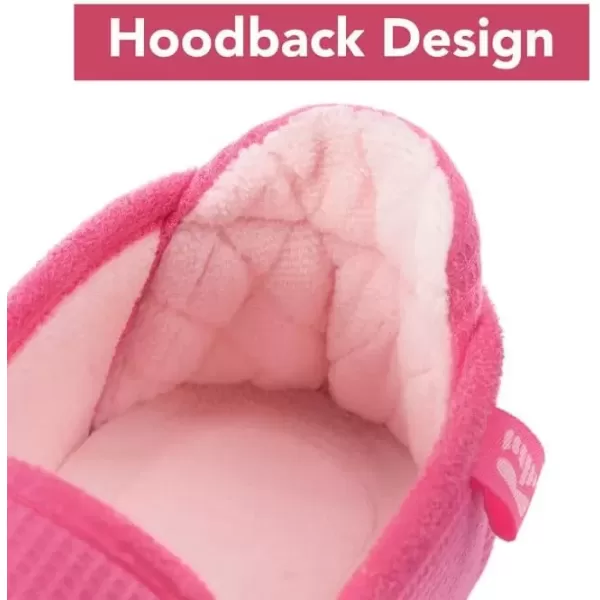 imageRockDove Womens TwoTone Hoodback Slipper with Removable InsoleHot Pink