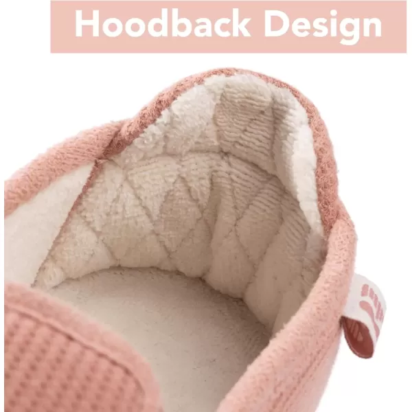 imageRockDove Womens TwoTone Hoodback Slipper with Removable InsoleSalmon