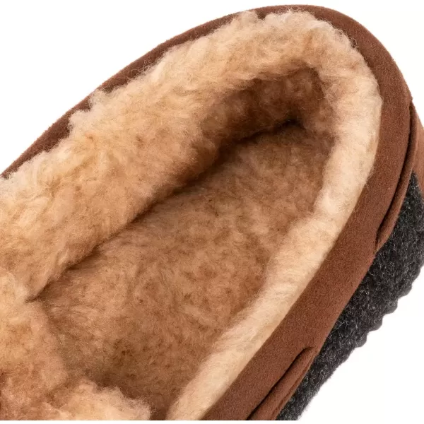 imageRockDove Set of 2 Pairs  Mens Hearthfire Memory Foam Moc Slipper Size 11 Men Black Womens Trapper Moc Memory Foam Slipper Size 95105 Women Burgundy