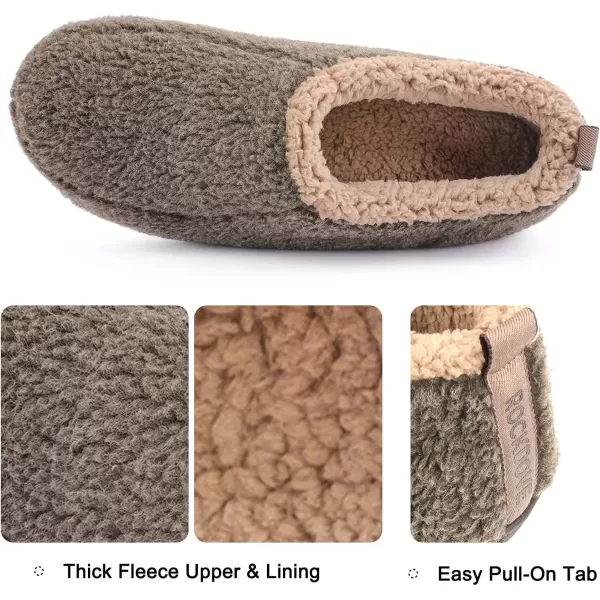 imageRockDove Set of 2 Pairs  Mens Nomad Slipper Size 95105 Men Mocha Womens Nomad Slipper Size 6575 Women Pink