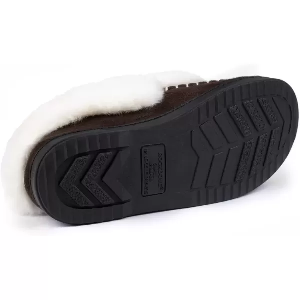 imageRockDove Set of 2 Pairs  US Size 7 Womens Trapper Moc Coffee Womens TwoTone Hoodback Slipper with Removable Insole Dark Grey