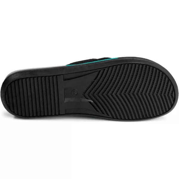 imageRockDove Mens Pierside ColorBlocking FlipFlopTurquoiseBlack