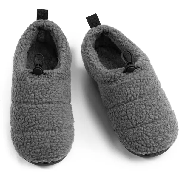 imageRockDove Womens Camper Moc Slipper with Sherpa FleeceDark Gray