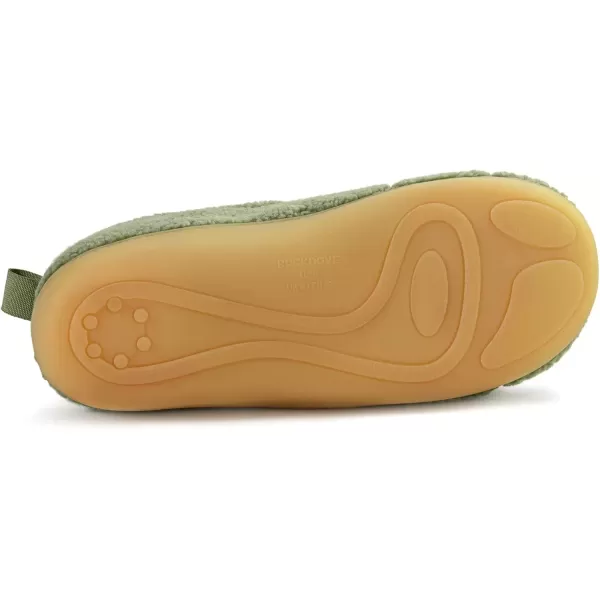 imageRockDove Womens Camper Moc Slipper with Sherpa FleeceMoss Green