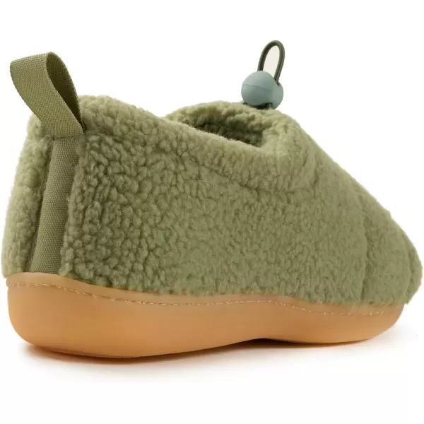 imageRockDove Womens Camper Moc Slipper with Sherpa FleeceMoss Green