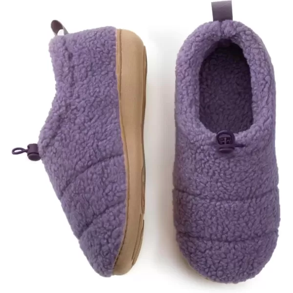 imageRockDove Womens Camper Moc Slipper with Sherpa FleecePurple