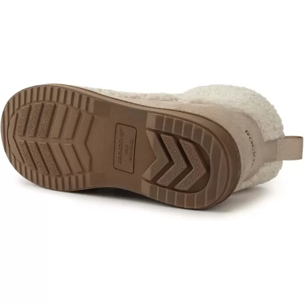 imageRockDove Womens Cloudwrap Sherpa Fleece BootieBeige