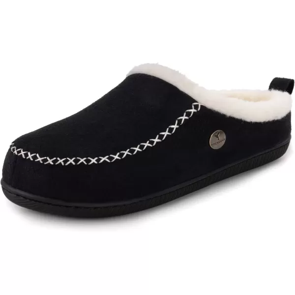 imageRockDove Womens Dakota Faux Shearling Lined SlipOnBlack