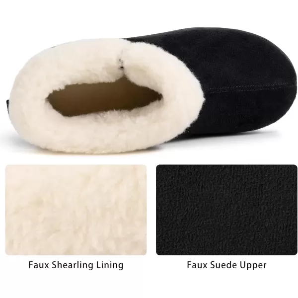 imageRockDove Womens Faux Suede Memory Foam Comfort BootieBlack