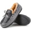 imageRockDove Womens Hearthfire Memory Foam Moc SlipperDove Grey