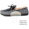 imageRockDove Womens Hearthfire Memory Foam Moc SlipperDove Grey