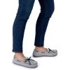 imageRockDove Womens Sally Microsuede MoccasinLight Grey