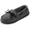 imageRockDove Womens Sally Microsuede MoccasinCharcoal