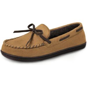 imageRockDove Womens Emily Indoor Outdoor Moccasin SlipperTan