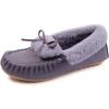 imageRockDove Womens Naomi Faux Fur Moccasin SlipperPurple