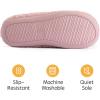 imageRockDove Womens Plush Retreat Sherpa Fleece Clog SlipperBaby Pink