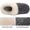 imageRockDove Womens PlushFleece Shearling SlipOnGrey