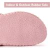 imageRockDove Womens BounceBack Ribbed Corduroy Slide Indoor House SlipperPink