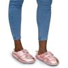 imageRockDove Womens Down Puff Memory Foam Clog Slipper with Sherpa LiningPink Champagne