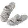 imageRockDove Womens BounceBack Ribbed Corduroy Slide Indoor House SlipperGrey