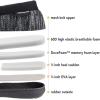 imageRockDove Mens Tweed Memory Foam Moc SlipperCharcoal Black