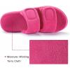 imageRockDove Womens DualStrap Adjustable Slipper with Arch SupportHot Pink