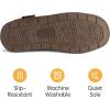 imageRockDove Mens SoftStride Faux Suede Memory Foam Mule Slipper with Indoor Outdoor SoleTan