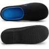 imageRockDove Mens Original TwoTone Memory Foam SlipperBlackSapphire