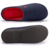 imageRockDove Mens Original TwoTone Memory Foam SlipperMidnight NavyCollege Red