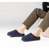 imageRockDove Mens Original TwoTone Memory Foam SlipperMidnight NavyCollege Red